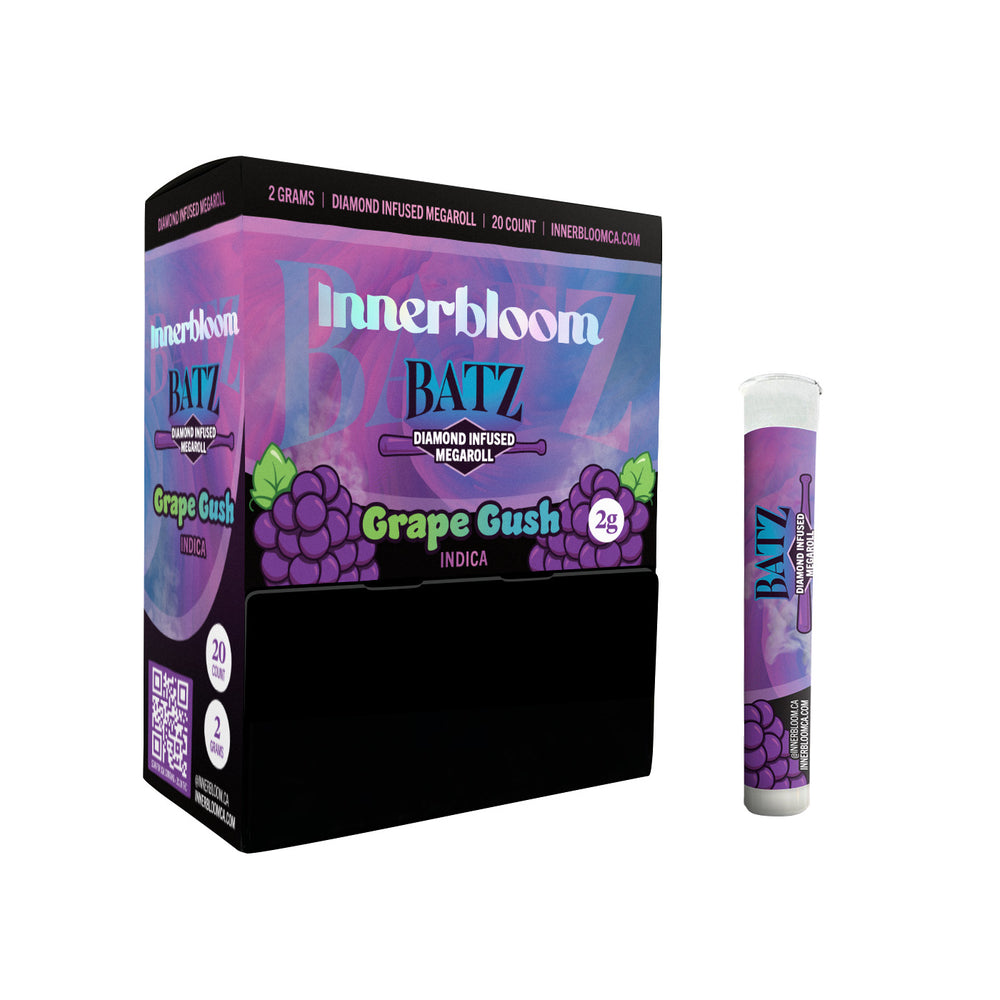 
                  
                    BATZ 2G Mega THC-A Pre-Roll - Grape Gush - Indica
                  
                