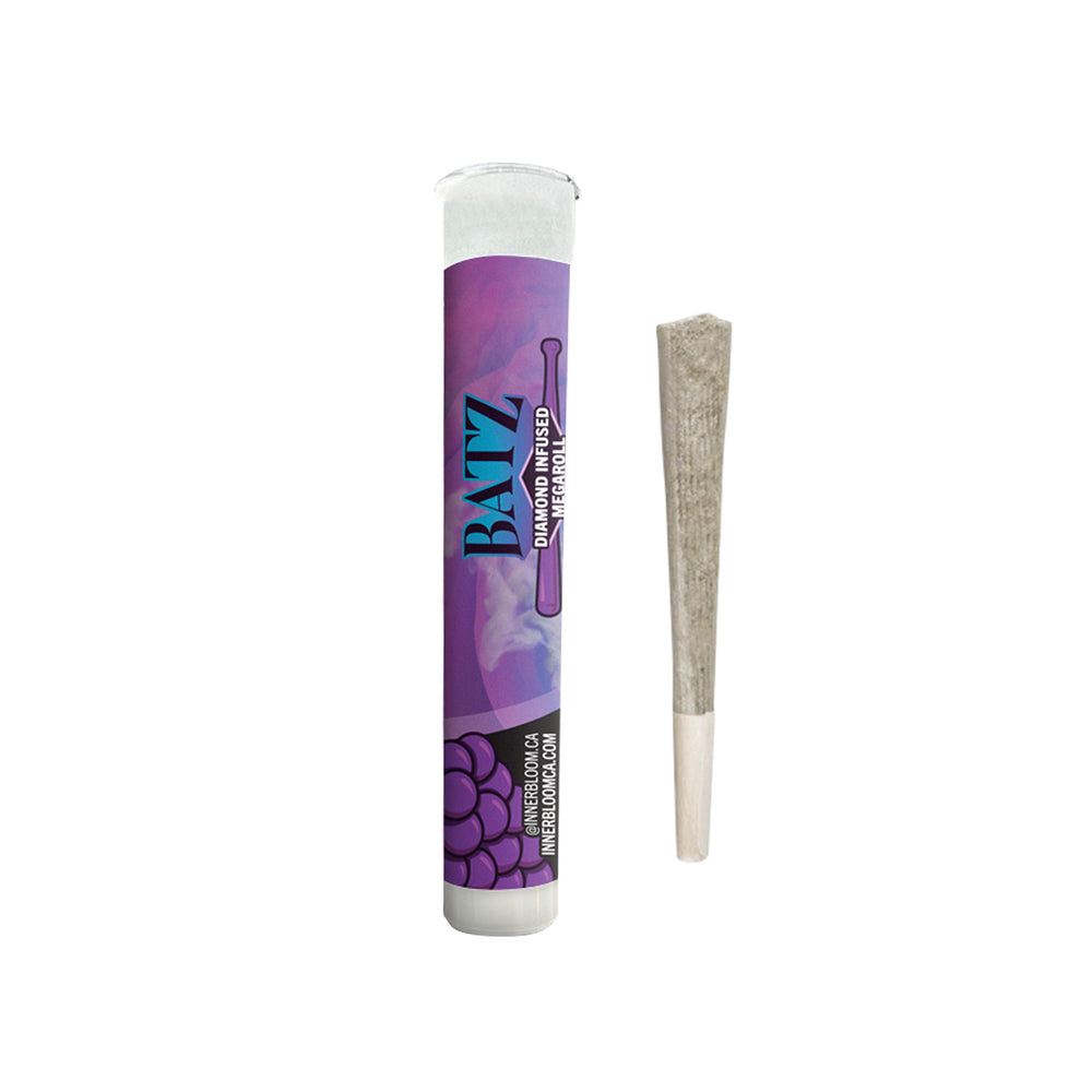 BATZ 2G Mega THC-A Pre-Roll - Grape Gush - Indica